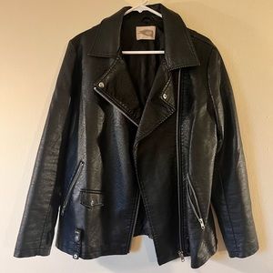 Forever 21 Faux Leather Jacket (XL)